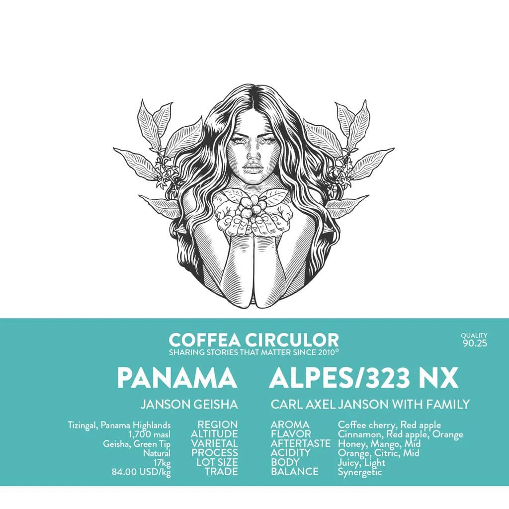 Image of PANAMA Janson Geisha Alpes /323 Natural NX