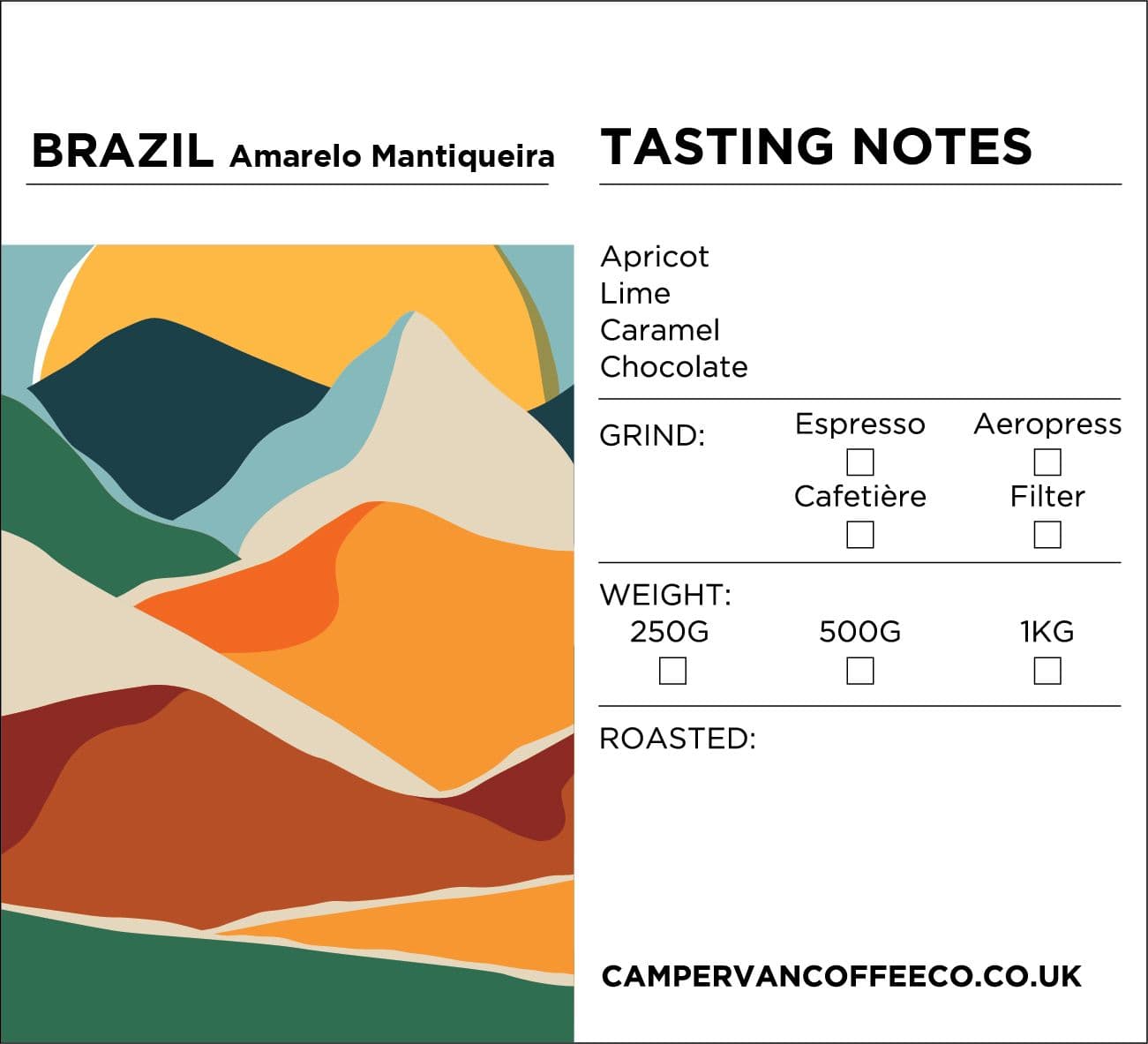 Image of Brazil Amarelo Mantiqueira