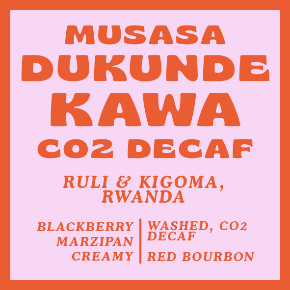 Image of Musasa Dukunde Kawa CO2 Decaf - Rwanda