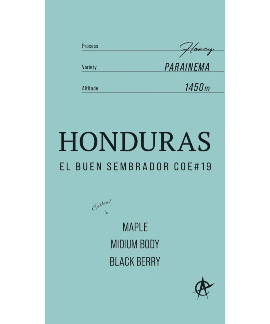 Image of Honduras El Buen Sembrador coe#19 150g