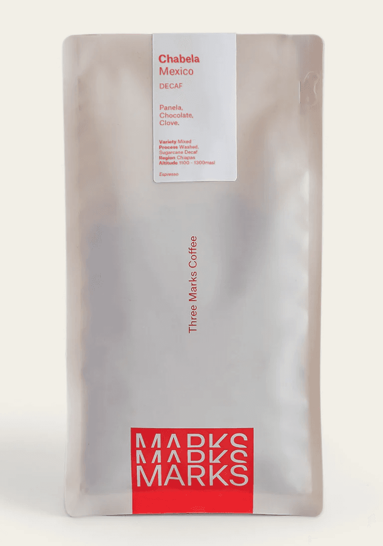 Image of Three Marks - Chabela Decaf Mexico