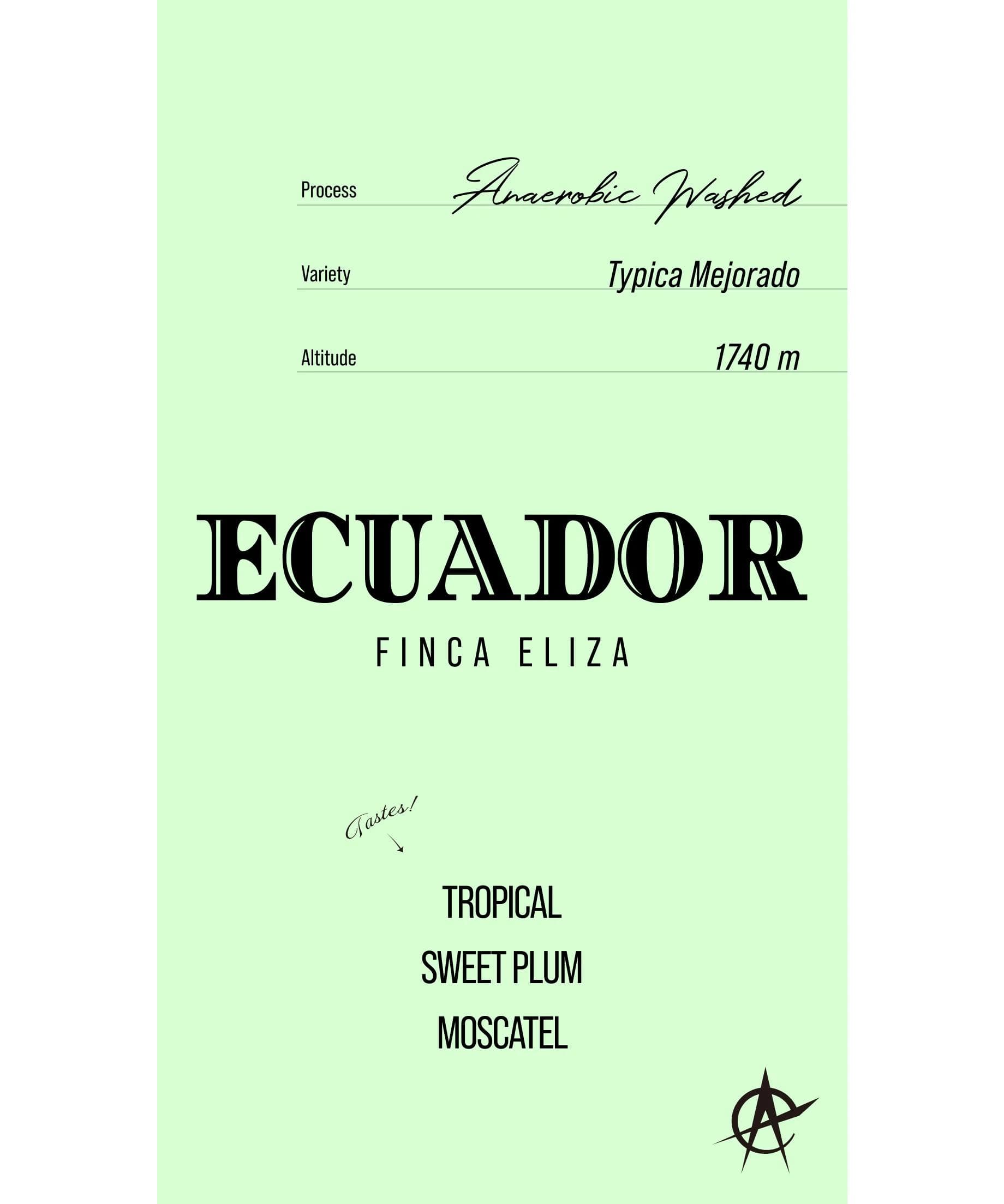 Image of Ecuador Finca Eliza, Typica Mejorado - Anaerobic Washed