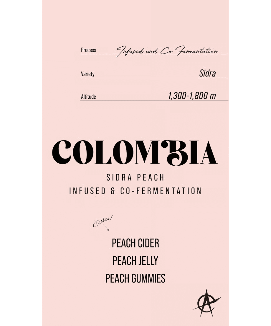 Image of Colombia Sidra Peach Sidra - Infused and Co-Fermentation