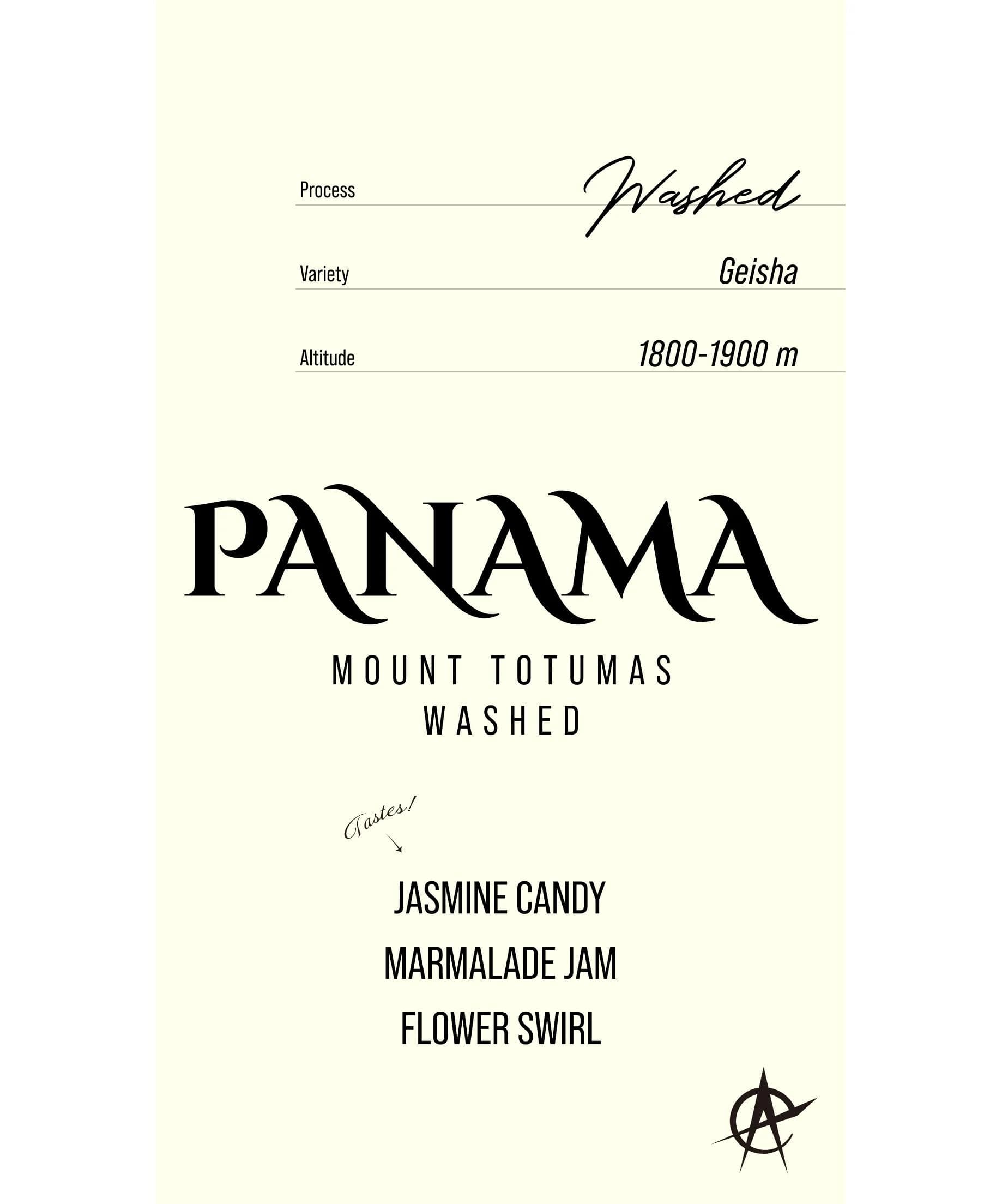 Image of Panama Mount Totumas, Geisha - Washed