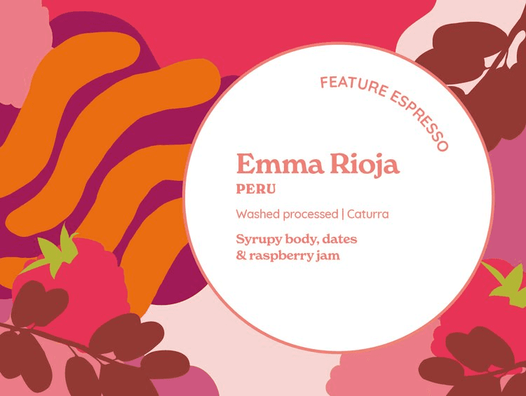 Image of Feature Espresso Emma Rioja Peru