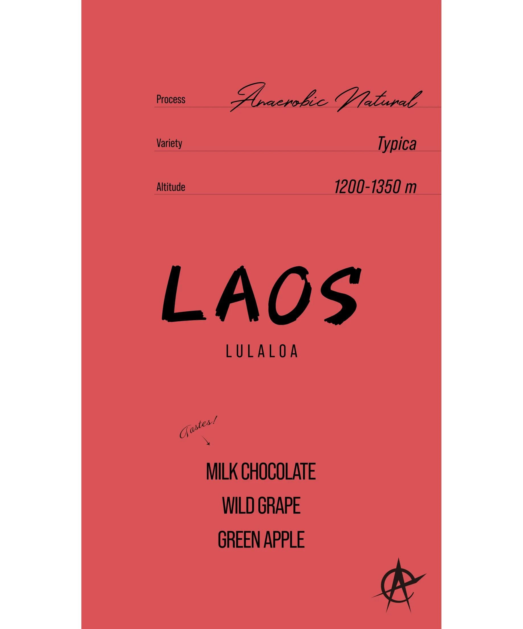 Image of Laos LuLaLoa, Typica - Anaerobic Natural