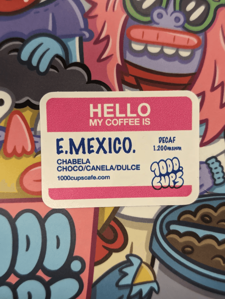 Image of Mexico Chabela Decaf - 84 P