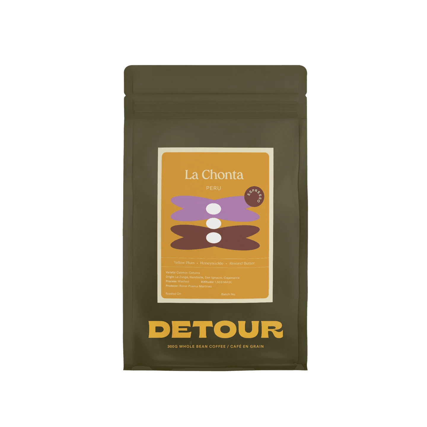 Image of Peru La Chonta Espresso