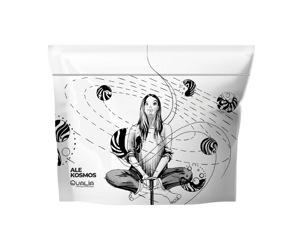 Image of Coffee beans ground Qualia Ale Kosmos 60 - 250 - Szczecinskie Klimaty