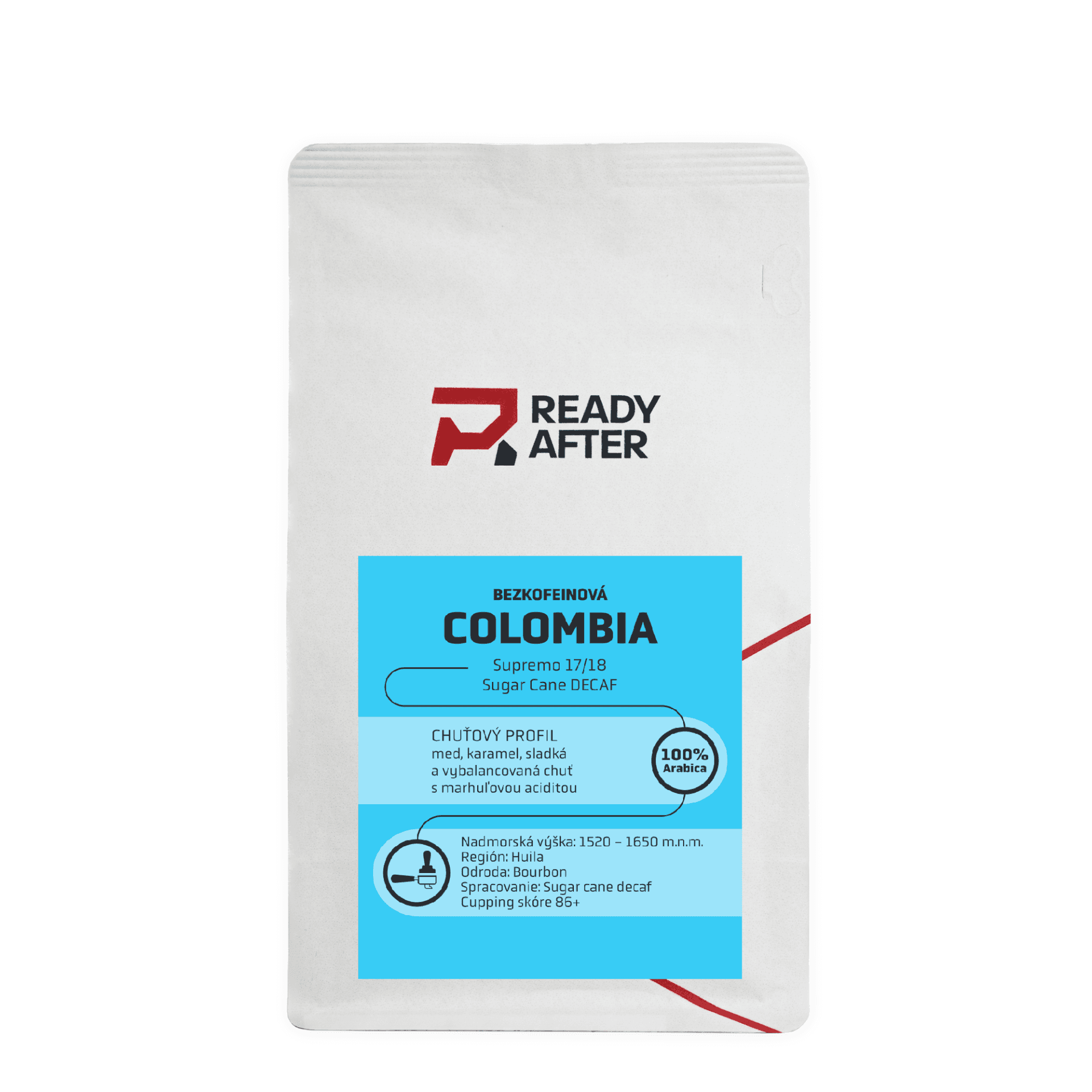 Image of Decaffeinated Coffee Colombia Supremo 17/18 Sugar Cane Decaf – 100% Arabica
