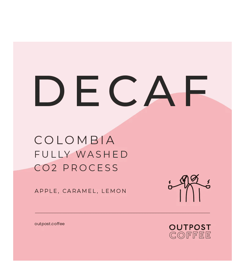 Image of Decaf Colombia Washed CO2 Process