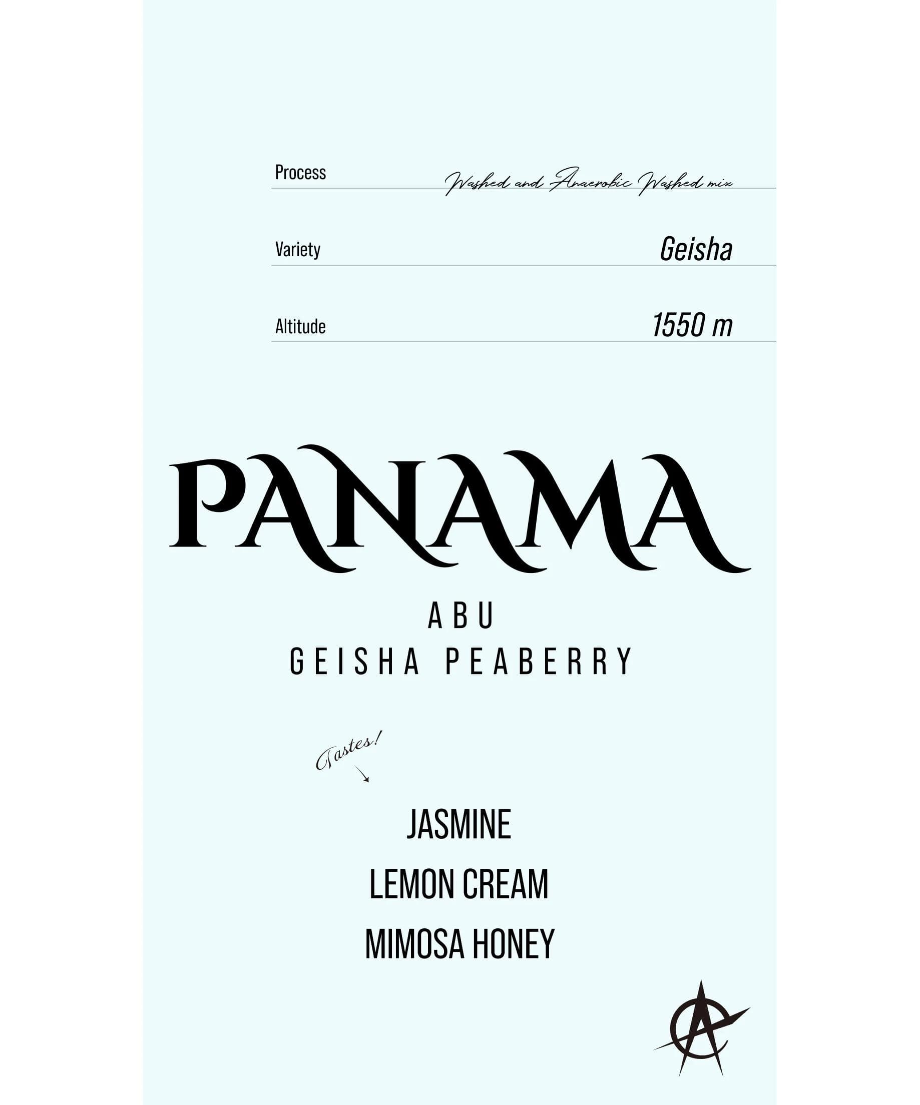 Image of Panama Abu Geisha Peaberry, Geisha - Washed & Anaerobic Washed mix