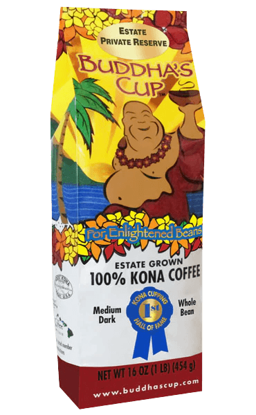 Image of 100% Kona Coffee Estate Private Reserve, Medium/Dark Roast