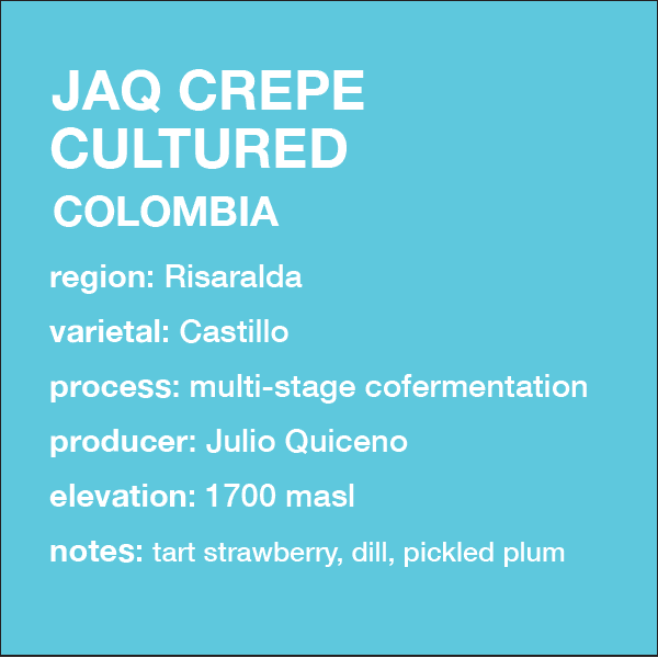 Image of Colombia JAQ Crepe Cultured (12 oz. only)