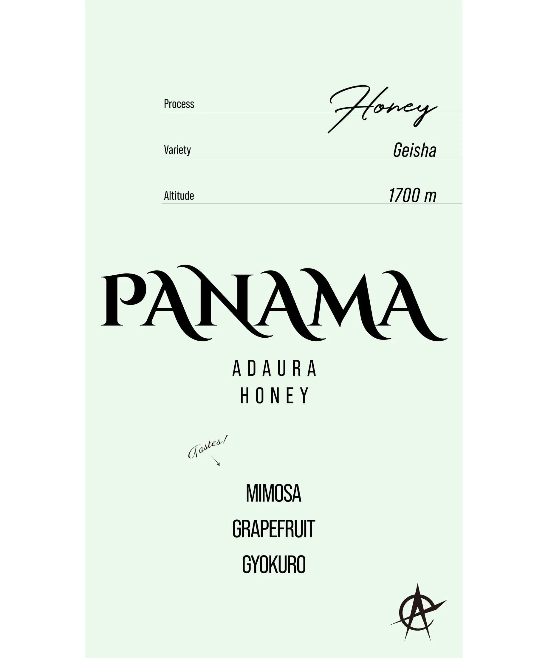 Image of Panama Adaura, Geisha - Honey