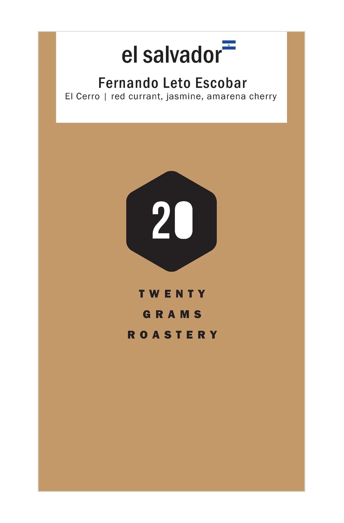 Image of El Cerro - Pacamara Natural - Espresso