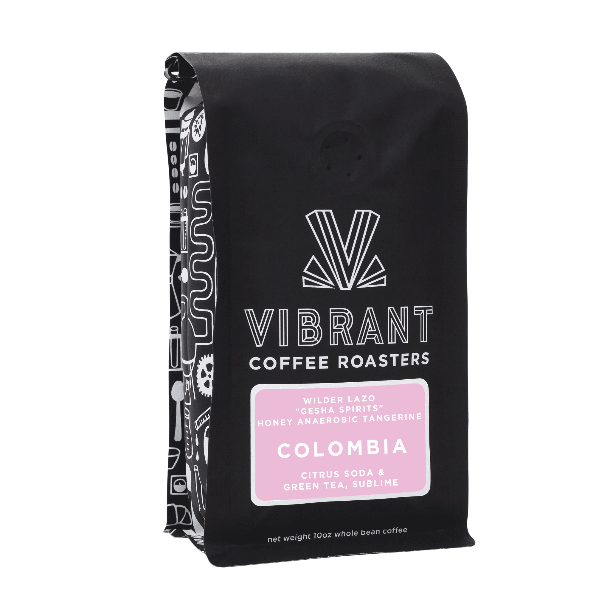 Image of Colombia Wilder Lazo "Gesha Spirits" Honey Anaerobic Tangerine