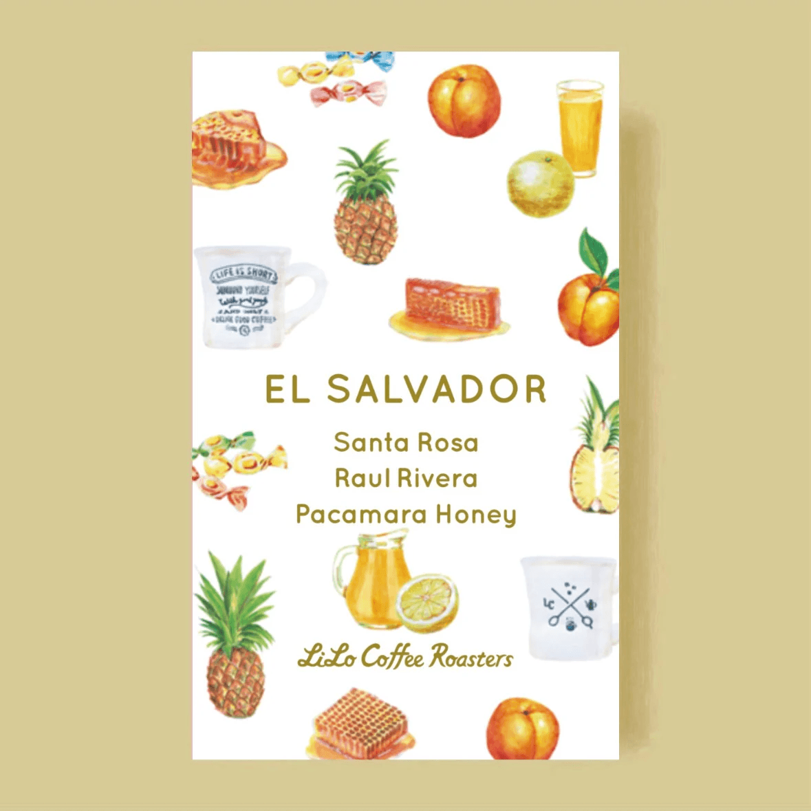 Image of El Salvador Santa Rosa Raul Rivera Pacamara Honey