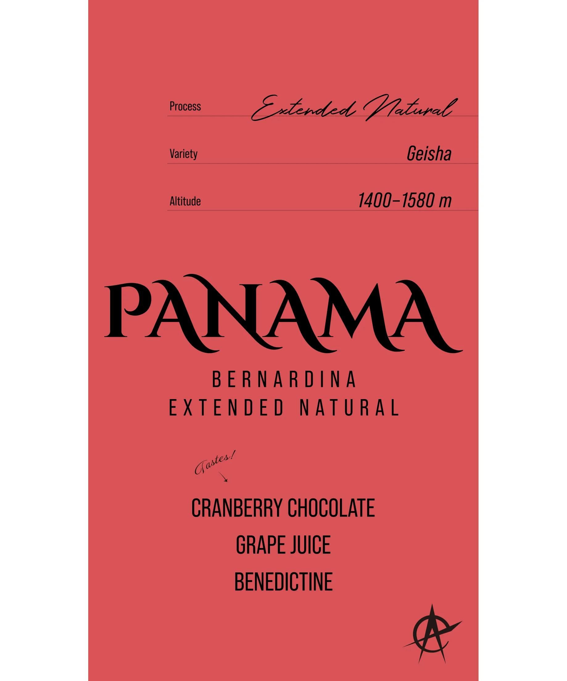 Image of Panama Bernardina, Geisha - Extended Natural