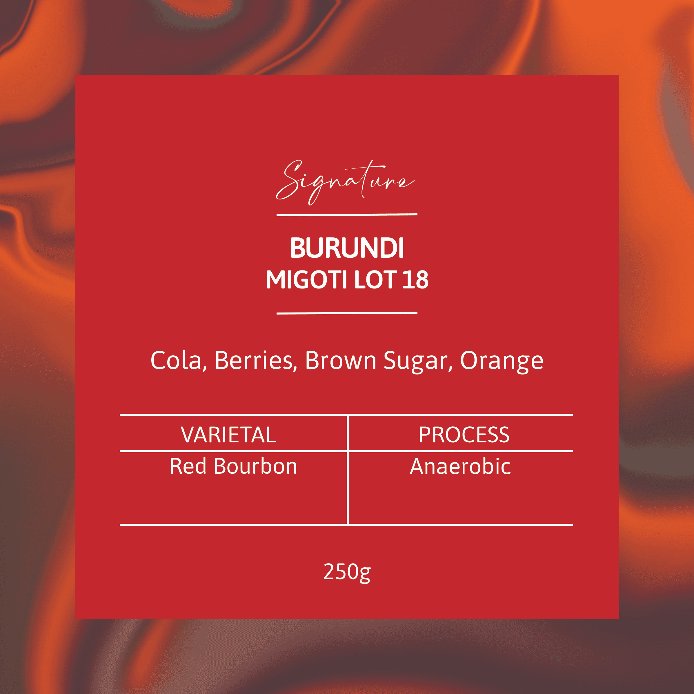 Image of Burundi Migoti Hill Lot 18