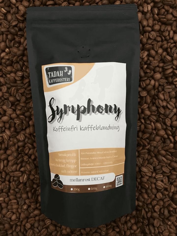 Image of Symphony koffeinfri kaffeblandning