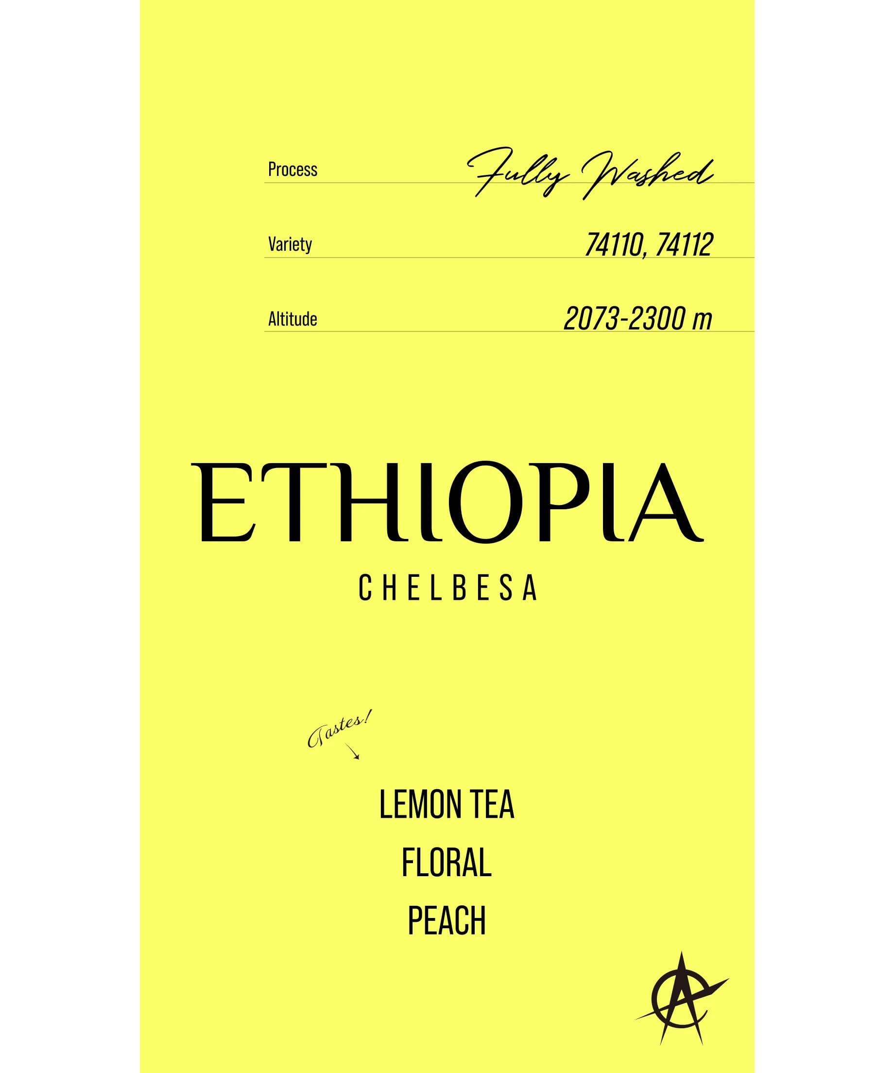 Image of Ethiopia Chelbesa, 74110, 74112 - Fully Washed