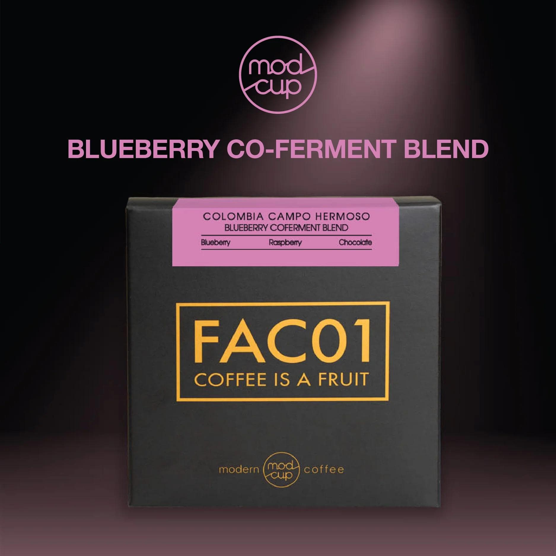 Image of Colombia Purple Caturra Blueberry blend