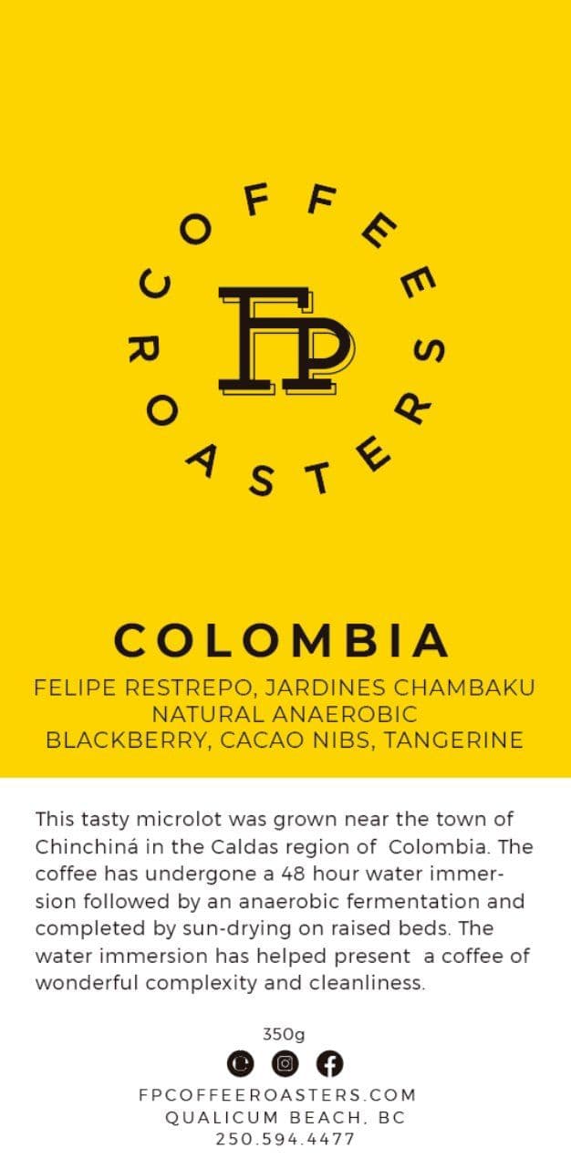 Image of Colombia - Felipe Restrepo, Natural Anaerobic