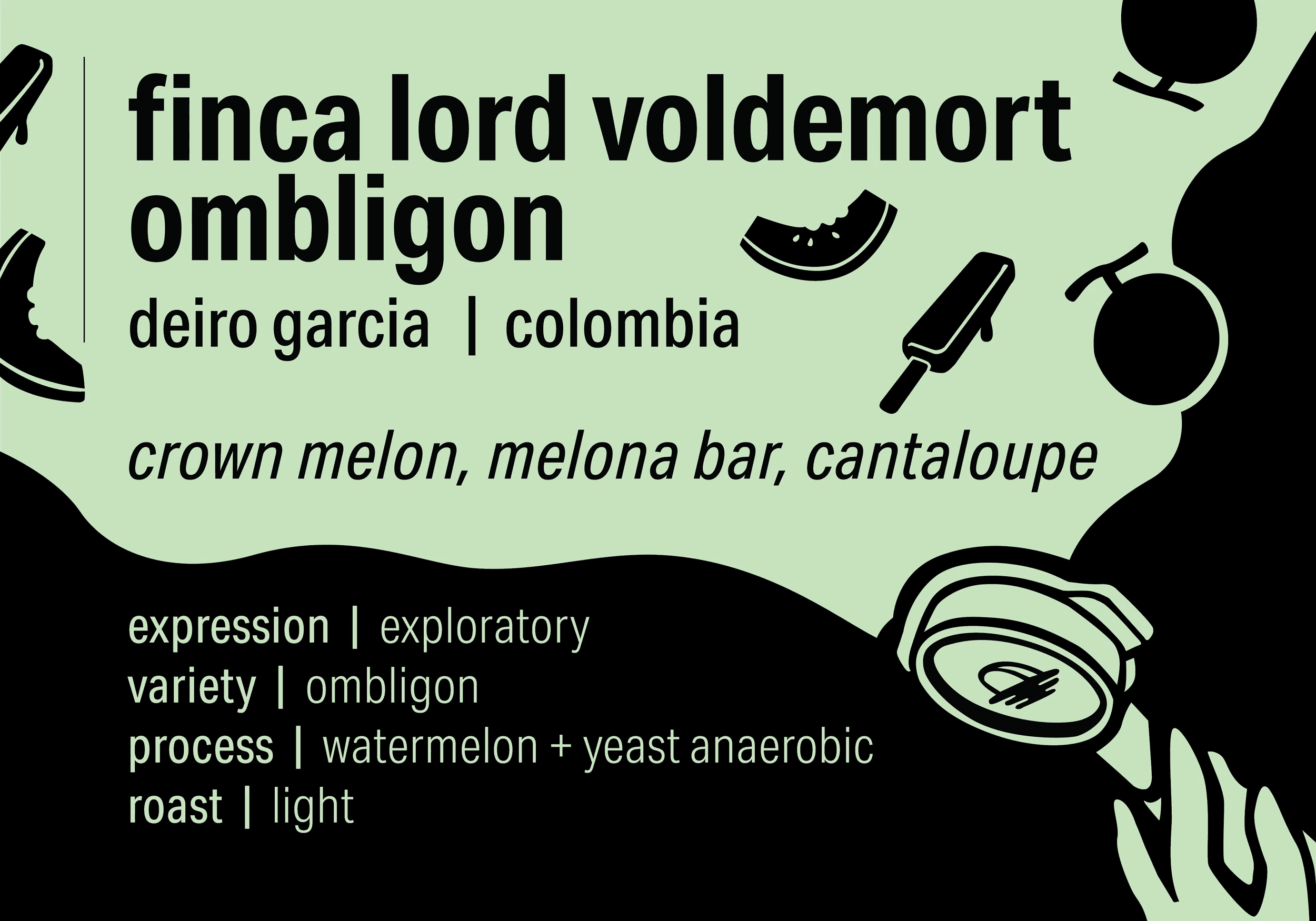 Image of Deiro Garcia Finca Lord Voldemort - Yeast Inoculated Ombligon - Colombia