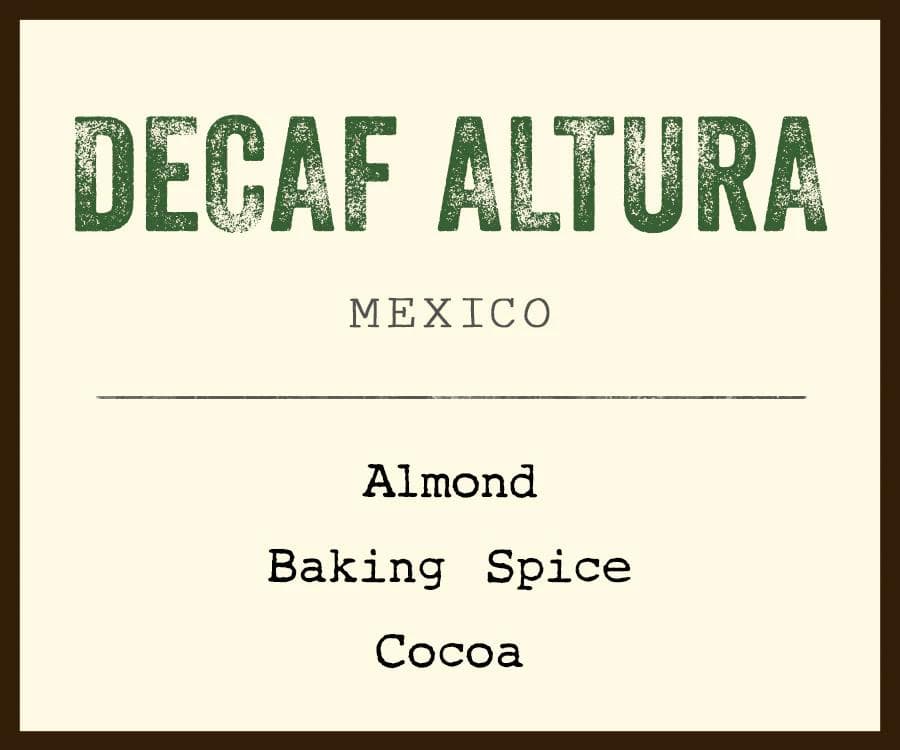 Image of Decaf Mexico Altura