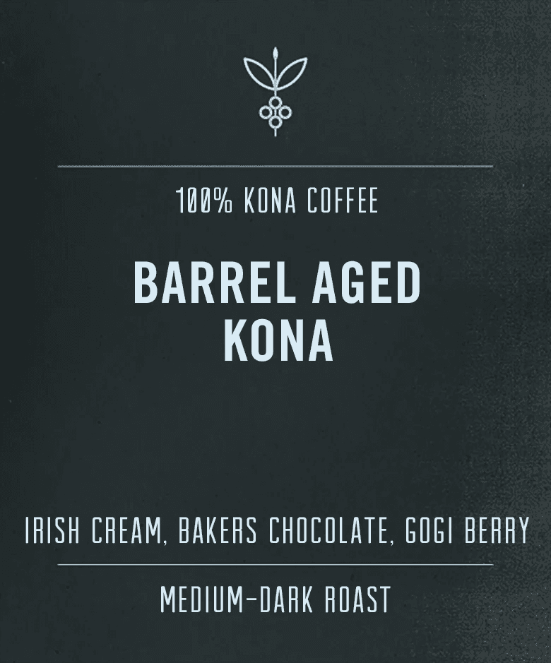 Image of Barrel Aged Kona Coffee