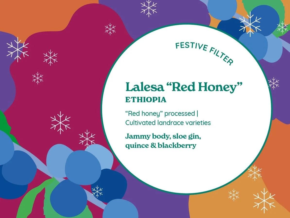 Image of Festive Filter Lalesa Red Honey Ethiopia